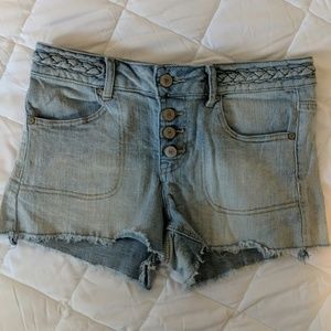 Altar'd State frayed denim shorts